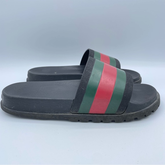 Gucci Unisex Signature Stripe Slide 6 - Picture 4 of 16